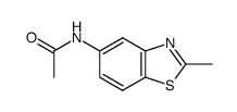 Acetamide, N-(2-methyl-5-benzothiazolyl)- (9CI)结构式