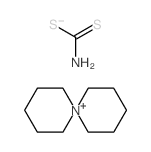 aminomethanedithioic acid; 6-azoniaspiro[5.5]undecane结构式