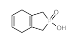 8-hydroxy-8$l^C8H11O2P-phosphabicyclo[4.3.0]nona-3,10-diene 8-oxide结构式