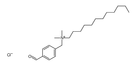 dodecyl-[(4-formylphenyl)methyl]-dimethylazanium,chloride结构式