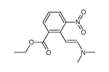 ethyl 2-(2-(dimethylamino)vinyl)-3-nitrobenzoate结构式