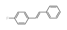 1-fluoro-4-((e)-styryl)-benzene structure