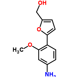 [5-(4-AMINO-2-METHOXY-PHENYL)-FURAN-2-YL]-METHANOL structure