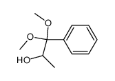 2-Hydroxypropiophenone dimethylacetal Structure