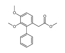 methyl (5,6-dimethoxybiphenyl-2-yl)acetate Structure