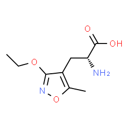 4-Isoxazolepropanoicacid,alpha-amino-3-ethoxy-5-methyl-,(R)-(9CI) structure