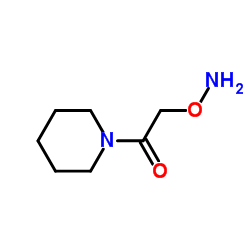 Piperidine, 1-[(aminooxy)acetyl]- (9CI) Structure