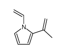 2-(1-methylethenyl)-1-vinylpyrrole Structure