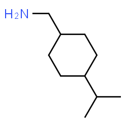 Cyclohexanemethanamine, 4-(1-methylethyl)- (9CI)结构式