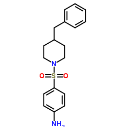 4-((4-BENZYLPIPERIDIN-1-YL)SULFONYL)ANILINE Structure