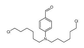 4-[bis(6-chlorohexyl)amino]benzaldehyde结构式