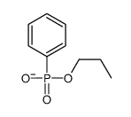 phenyl(propoxy)phosphinate Structure