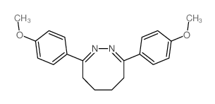 (1Z,2Z)-3,8-bis(4-methoxyphenyl)-4,5,6,7-tetrahydrodiazocine Structure