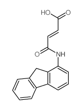 Maleamicacid, N-fluoren-1-yl- (6CI,8CI) structure