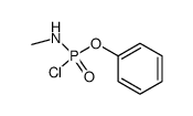 phenyl methylphosphoramidochloridate Structure