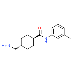 Cyclohexanecarboxamide, 4-(aminomethyl)-N-(3-methylphenyl)-, trans- (9CI) picture