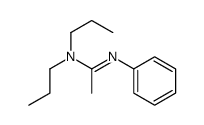 N'-phenyl-N,N-dipropylethanimidamide Structure