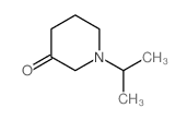 1-异丙基哌啶-3-酮结构式