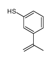 3-prop-1-en-2-ylbenzenethiol结构式