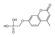 (4-methyl-2-oxochromen-7-yl)oxymethylphosphonic acid Structure