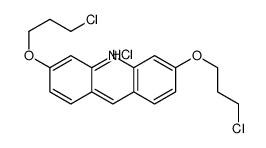 3,6-bis(3-chloropropoxy)acridine,hydrochloride Structure