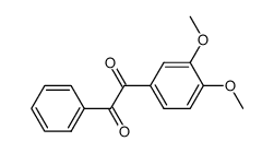 1-(3,4-dimethoxyphenyl)-2-phenylethane-1,2-dione Structure