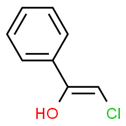Benzenemethanol, alpha-(chloromethylene)- (9CI)结构式