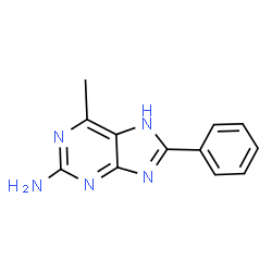 Purine, 2-amino-6-methyl-8-phenyl- (8CI) picture