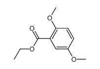 Ethyl 2,5-dimethoxybenzoate结构式