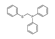 diphenyl(phenylsulfanylmethyl)phosphane Structure