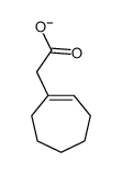 2-Cyclohepten-1-ylacetate Structure