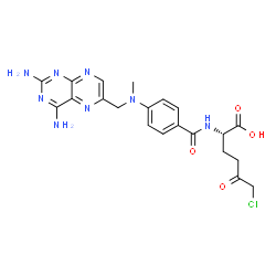 Chloromethylketone methotrexate结构式