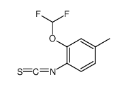 2-DIFLUOROMETHOXY-1-ISOTHIOCYANATO-4-METHYL-BENZENE Structure