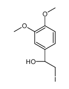 (αR)-α-(Iodomethyl)-3,4-dimethoxy-benzeneMethanol Structure
