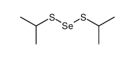 bis(isopropylthio) selenide Structure