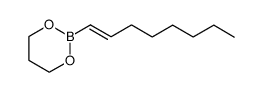 2-(oct-1-en-1-yl)-1,3,2-dioxaborinane Structure