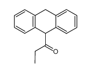 1-(9,10-dihydro-[9]anthryl)-propan-1-one结构式