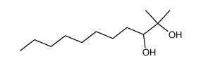 2-methyl-undecane-2,3-diol结构式