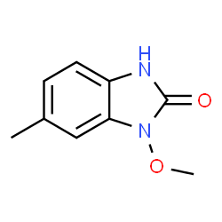 2H-Benzimidazol-2-one,1,3-dihydro-1-methoxy-6-methyl-(9CI) structure