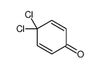4,4-dichlorocyclohexa-2,5-dien-1-one结构式