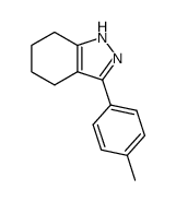 3-(4-methylphenyl)-4,5,6,7-tetrahydro-1H-indazole结构式