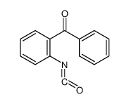 2-benzoylphenyl isocyanate结构式