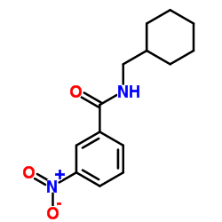 N-(Cyclohexylmethyl)-3-nitrobenzamide结构式