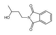 2-(3-hydroxybutyl)isoindole-1,3-dione结构式