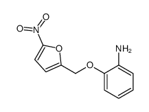 2-[(5-nitrofuran-2-yl)methoxy]aniline Structure