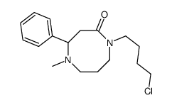 1-(4-chlorobutyl)-5-methyl-4-phenyl-1,5-diazocan-2-one Structure