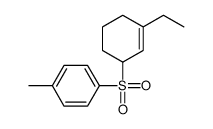 1-(3-ethylcyclohex-2-en-1-yl)sulfonyl-4-methylbenzene结构式