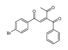 3-benzoyl-1-(4-bromophenyl)pent-2-ene-1,4-dione结构式