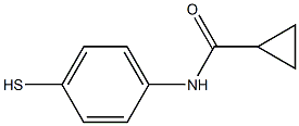 N-(4-MERCAPTOPHENYL)CYCLOPROPANECARBOXAMIDE Structure