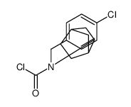 N-(3-bicyclo[2.2.1]heptanyl)-N-[(4-chlorophenyl)methyl]carbamoyl chloride Structure